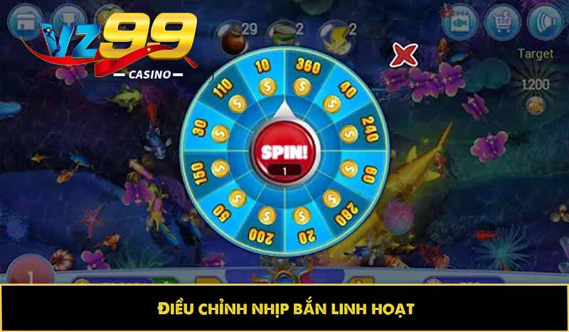 Điều chỉnh nhịp bắn linh hoạt