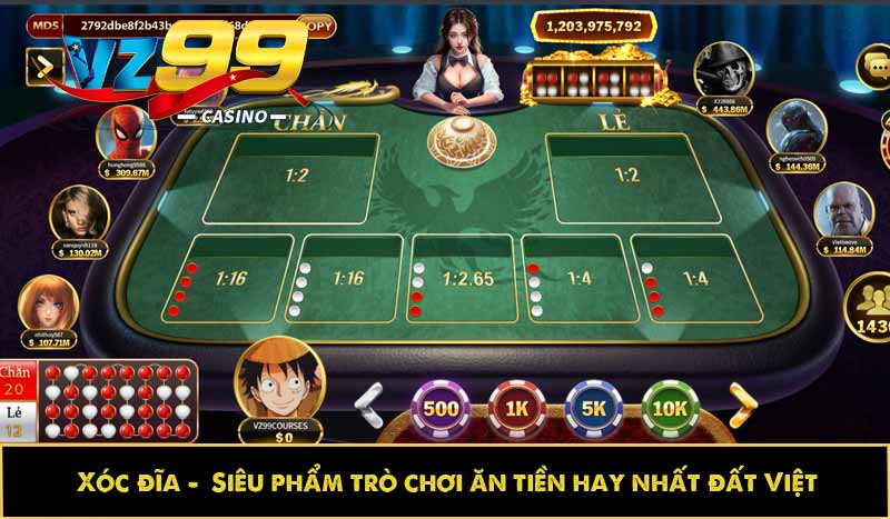 Xóc đĩa - Siêu phẩm trò chơi ăn tiền hay nhất đất Việt